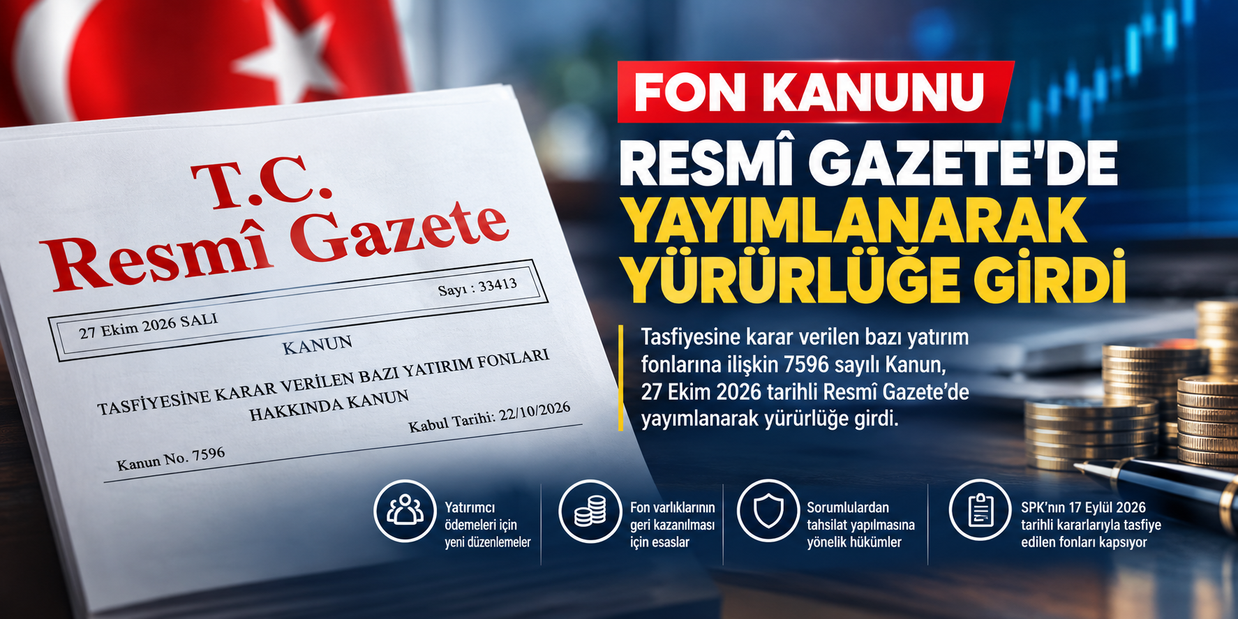 Fon Kanunu Yürürlüğe Girdi: Yatırımcılara Ara Ödeme Düzenlemesi