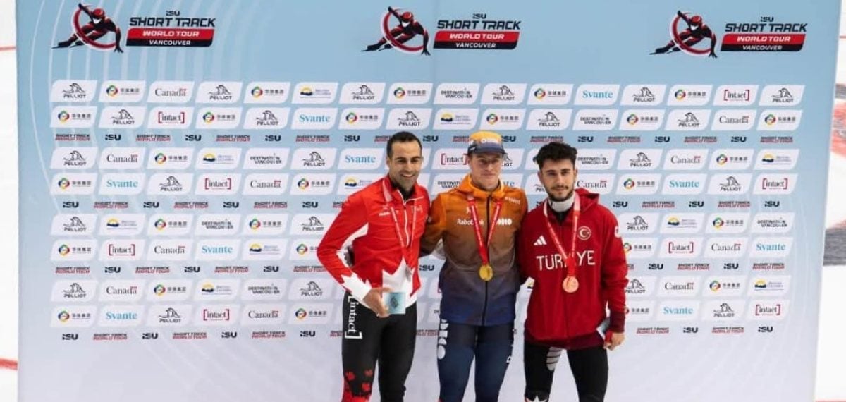 Furkan Akar’dan Vancouver’da Türkiye tarihine geçen 500 metre madalyası