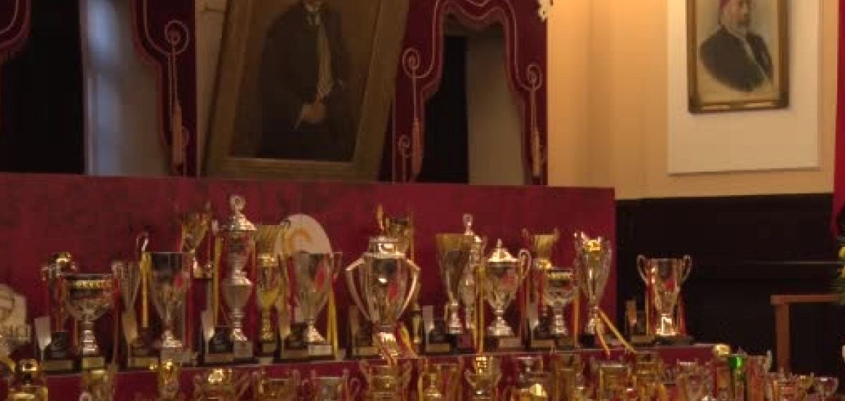 Galatasaray 121. kuruluş yıl dönümünü Galatasaray Lisesi’nde törenle kutladı