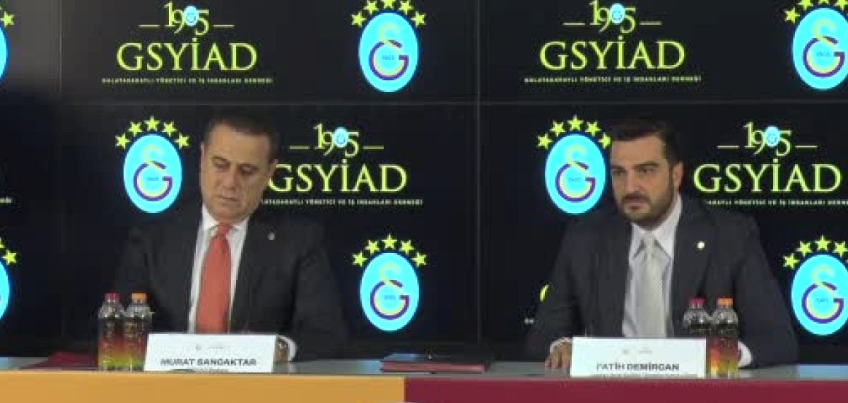 Galatasaray ile 1905 GSYİAD altyapı şort sponsorluğu için anlaşma imzaladı
