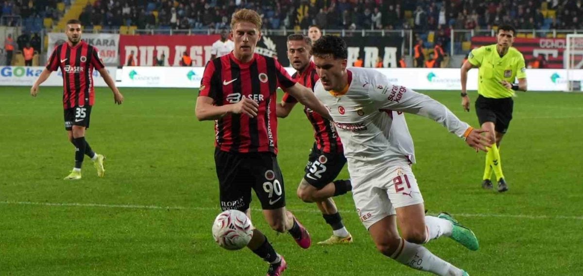 Gençlerbirliği deplasmanda Galatasaray’a 1-0 yenildi maçın tek golü Deniz Gül’den