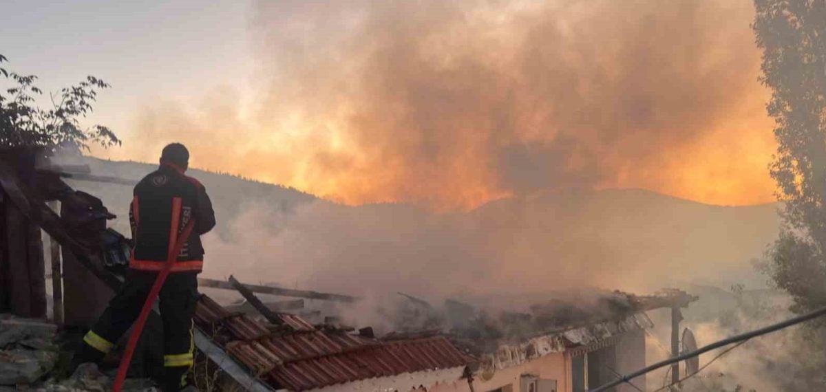 Gölbaşı’nda tartışma sonrası ev ve motosiklet ateşe verildi tutuklama