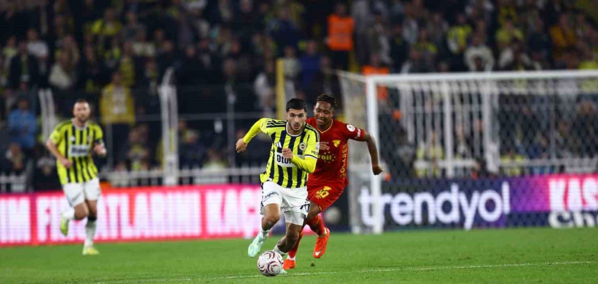 Guendouzi’nin son dakika golüyle Fenerbahçe 1-0 öne geçti