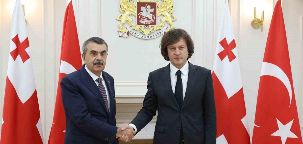 Gürcistan Başbakanı ile Milli Eğitim Bakanı Tekin eğitim iş birliğini görüştü