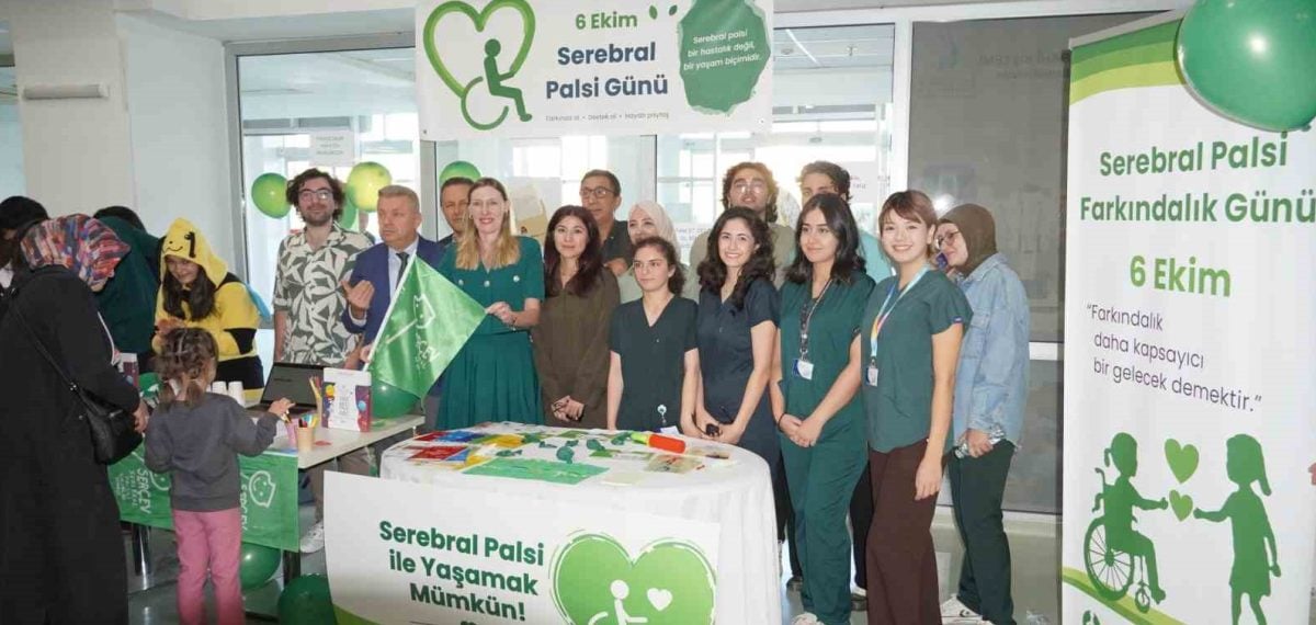 Hafsa Sultan Hastanesi’nde serebral palsi farkındalık etkinliği düzenlendi