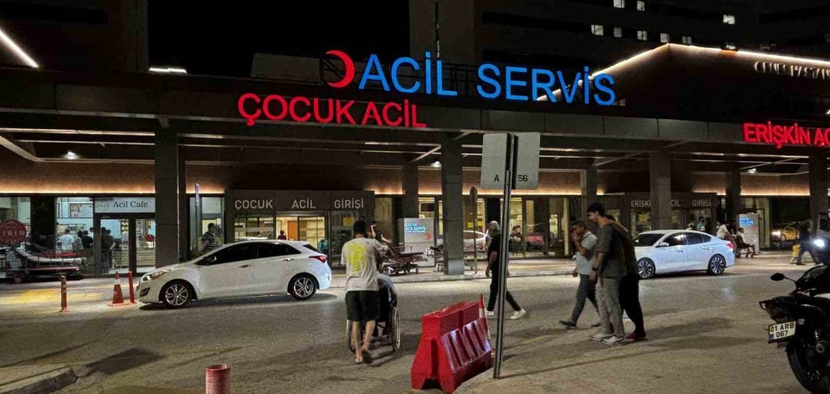 Hastanede silahla saldıran baba gece saklandı özel harekatla yakalandı