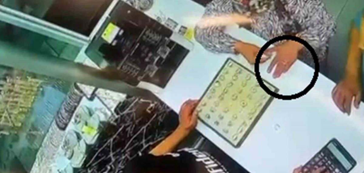 Hatay’da iki kuyumcudan 100 bin TL değerinde yüzük çalıp yakalandılar