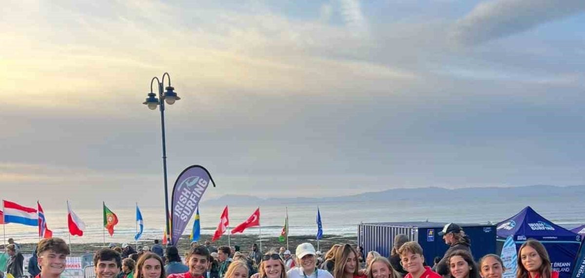 Hataylı surfçular İrlanda’da Avrupa dalga şampiyonasında tur geçti