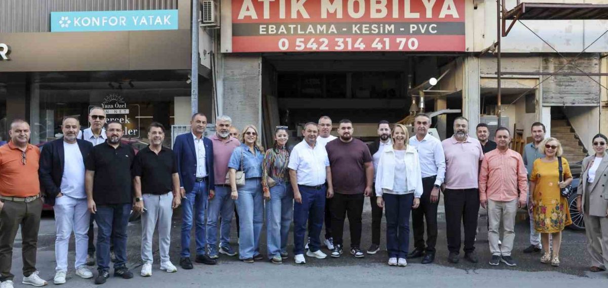 Hatice Öz Eski Sanayi Sitesi’ndeki esnafla projelerini paylaştı ve destek aldı