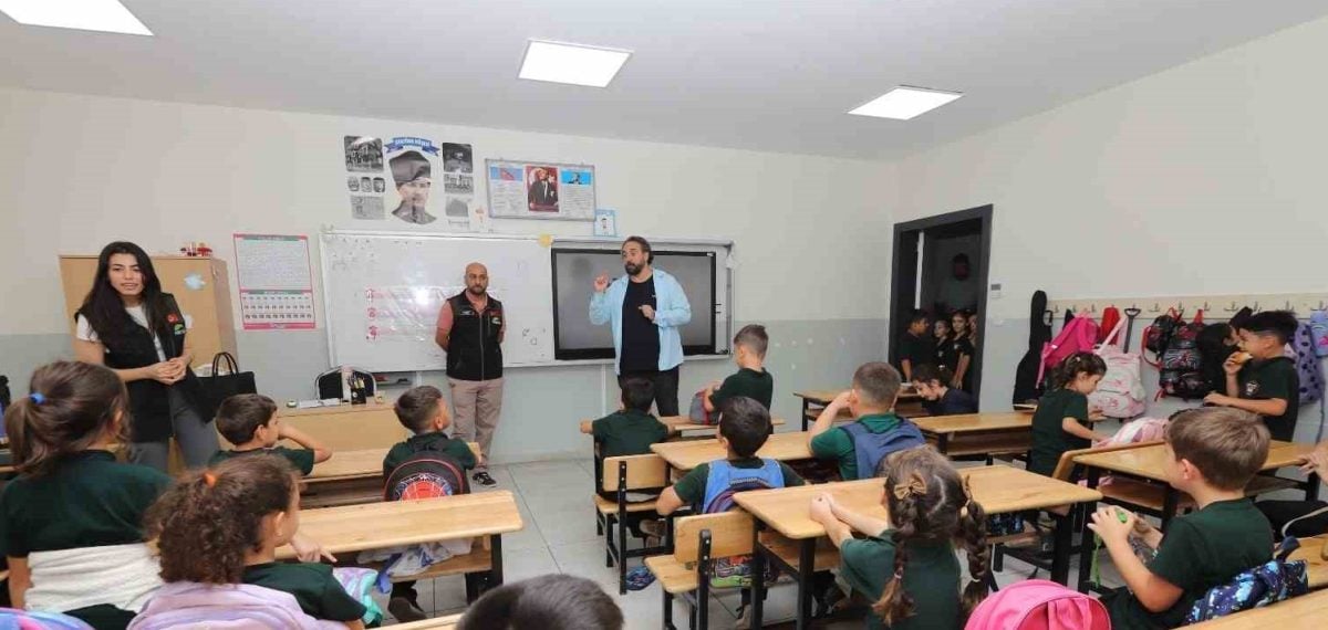 HATSU Antakya Serinyol İlkokulu’nda su tasarrufu eğitimi verdi