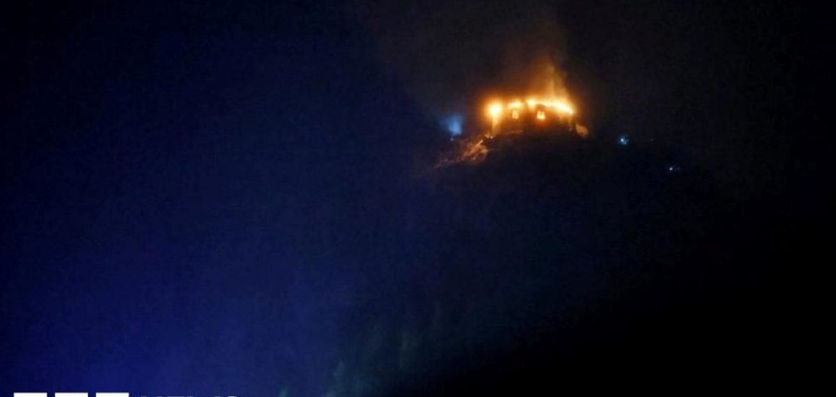 Historic Eagle’s Nest engulfed in flames as suspect detained in Bavaria