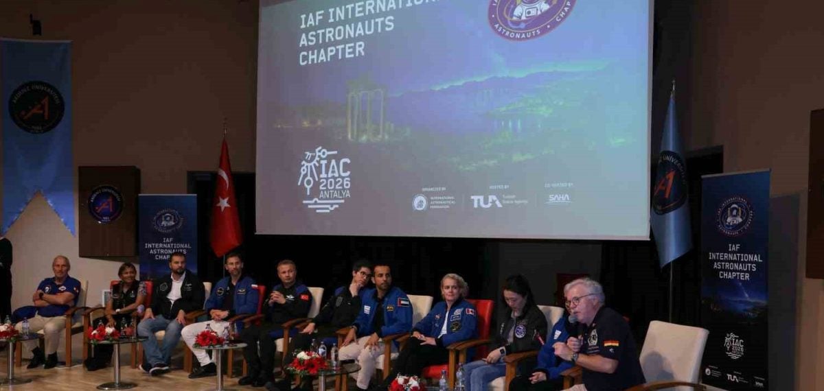 IAC 2026 Antalya’da buluştu Astronotların gençlere ilham veren programı