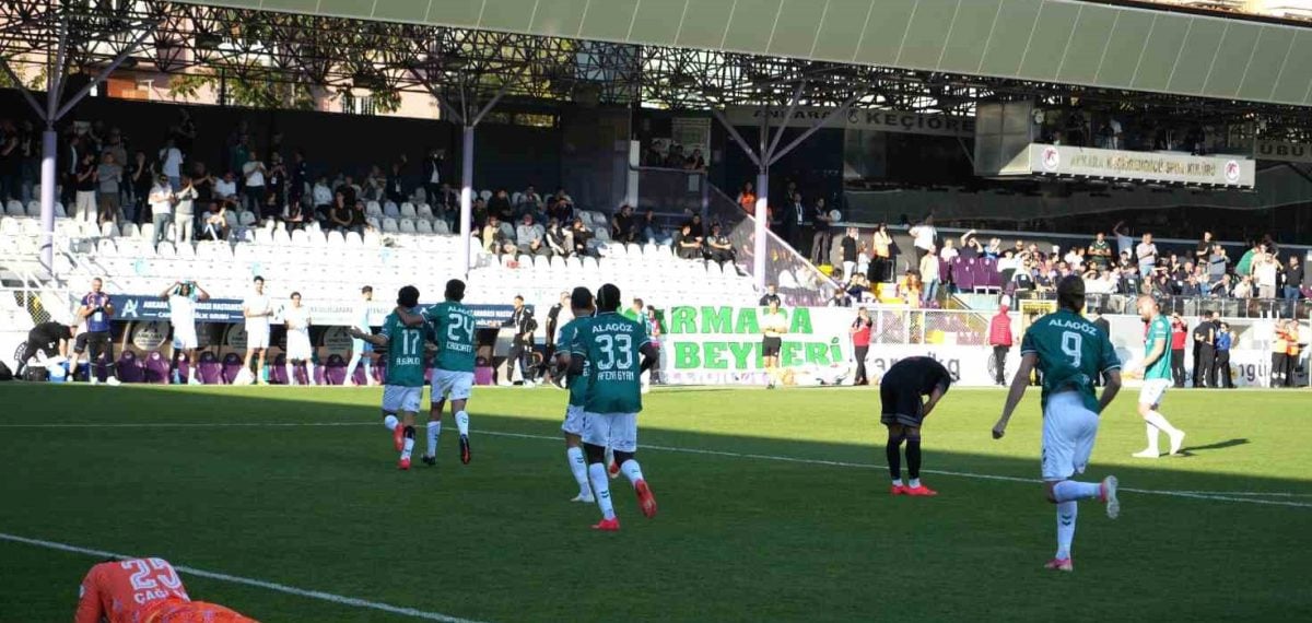 Iğdır FK Keçiören’de 2-1 galip gelerek haftayı kazançla kapadı