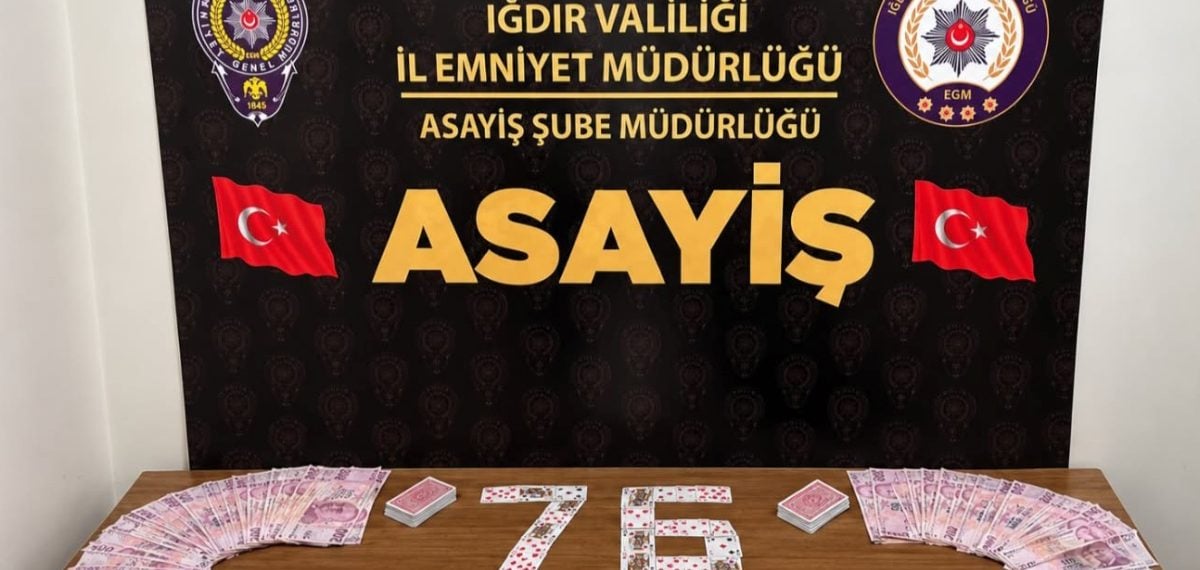 Iğdır’da kumar ve fuhuş operasyonlarında 13 kişiye ceza ve 5 yabancı kadının sınır dışı edilmesi