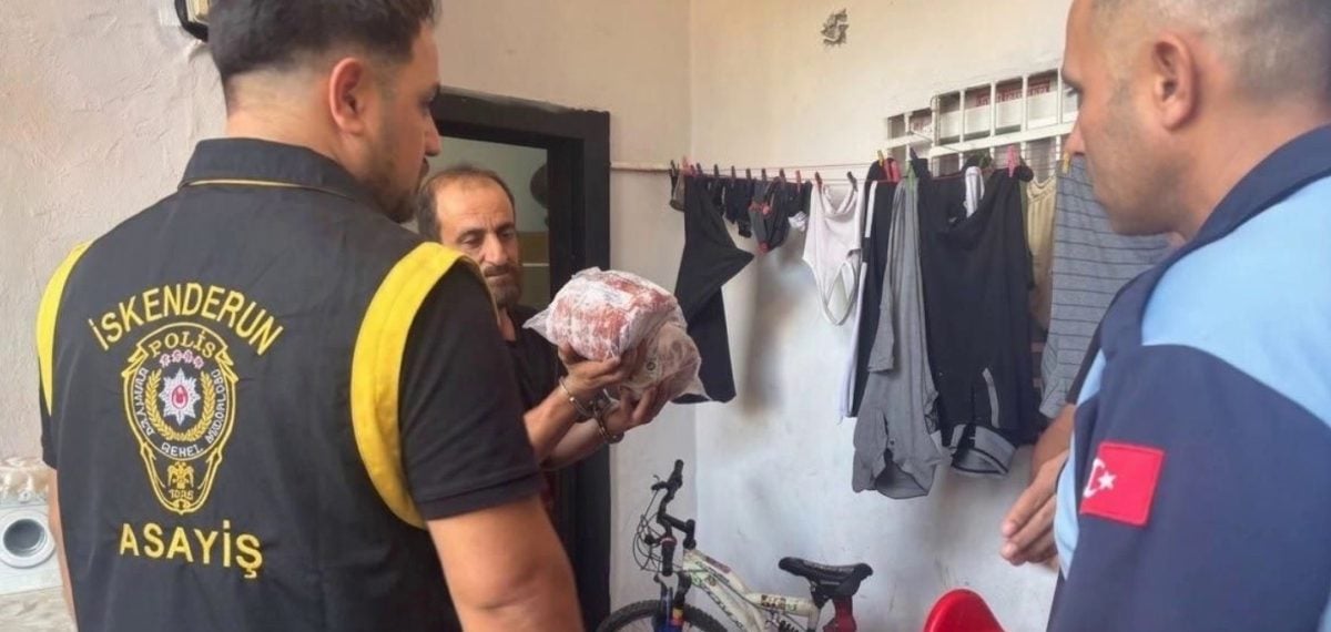 İskenderun’da çürük et ele geçirildi 4 şüpheli yakalandı