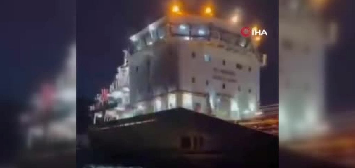 IVYAN tankeri Kanlıca önlerinde sürüklenip Küçükçekmece demir sahasına alındı