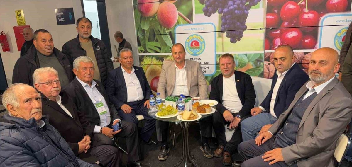 İznik Belediye Başkanı Kağan Mehmet Usta Bursa Tarım Fuarı’nı Ziyaret Etti
