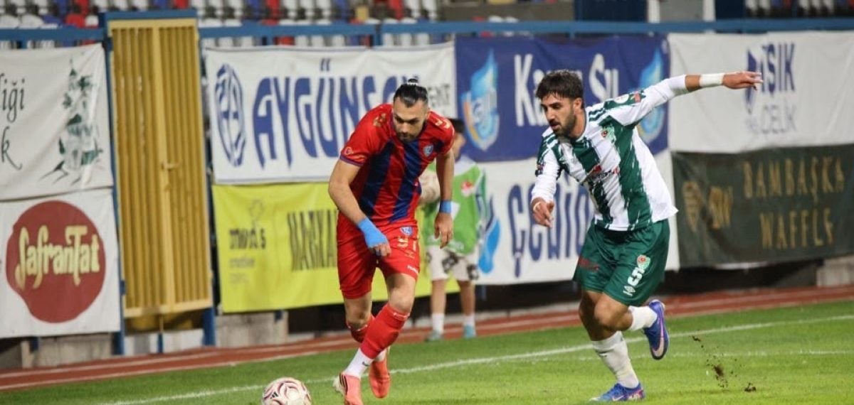 Karabük İdmanyurdu evinde Amasyaspor FK’ye 2-1 mağlup oldu