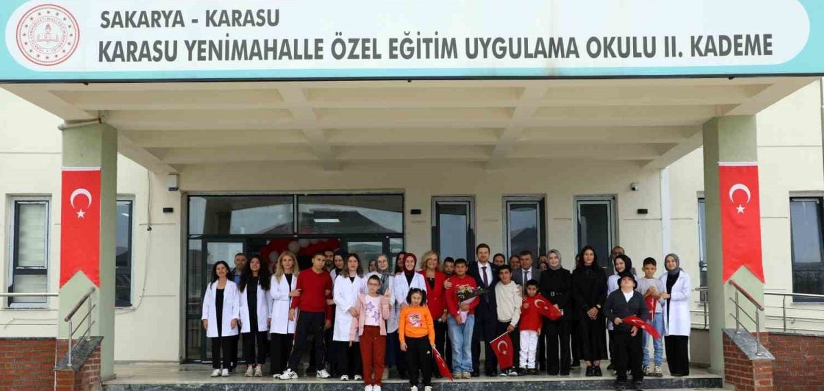 Karasu Yeni Mahalle Özel Eğitim Okulu 30 öğrenciyle eğitime başladı