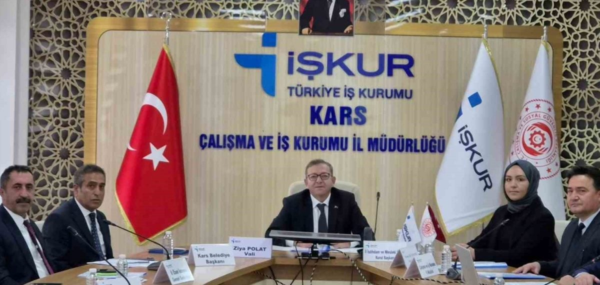 Kars’ta istihdam ve mesleki eğitimi şekillendirecek kurul toplantısı sona erdi