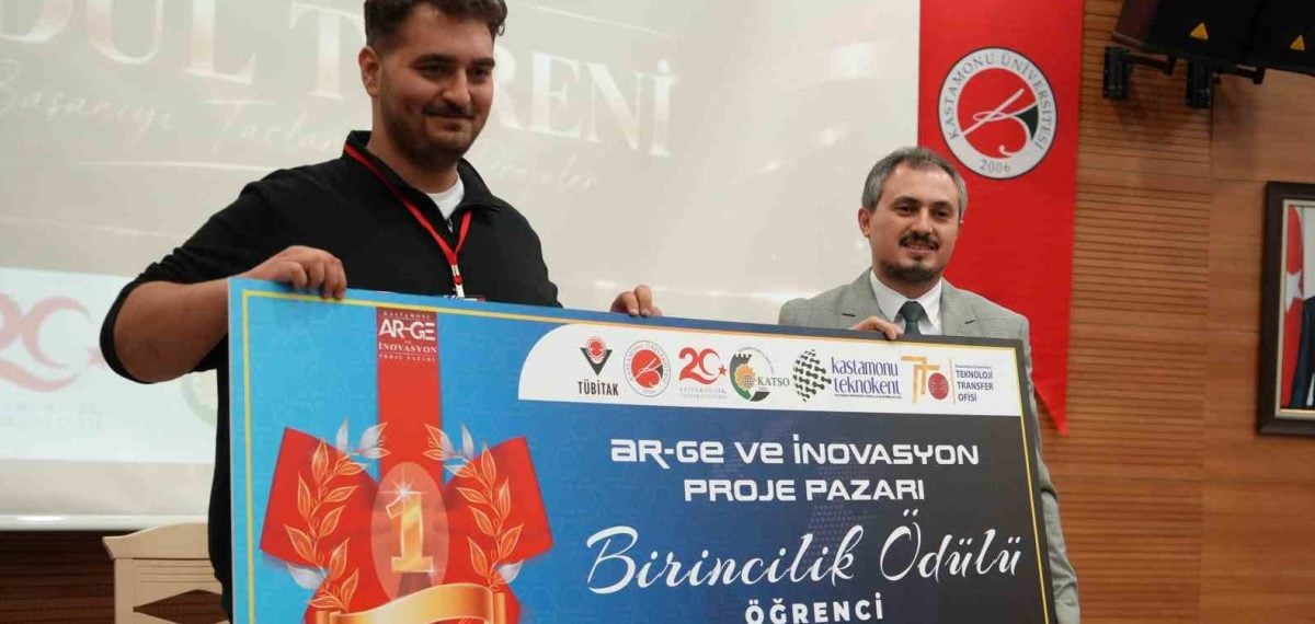 Kastamonu’da Ar-Ge ve İnovasyon Proje Pazarı’nda 19 proje ödül aldı