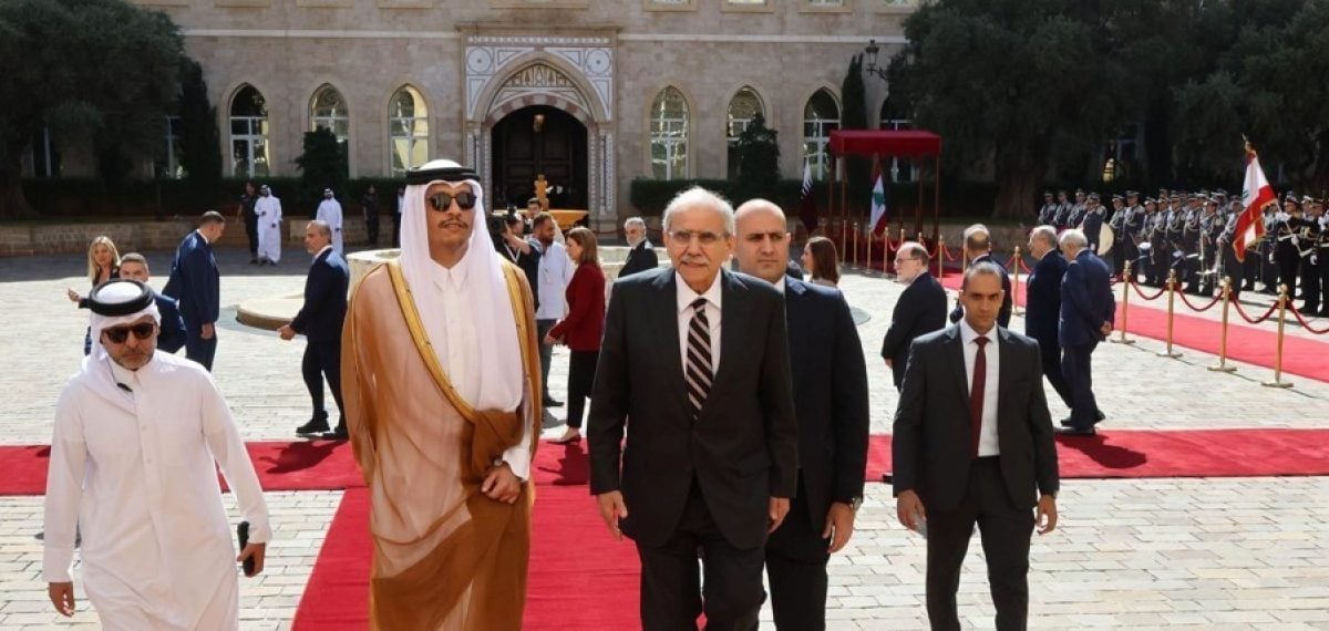 Katar Başbakanı Al Thani Beyrut’ta Qatar Energy’nin Lübnan’a Güneş Santrali Planını Açıkladı