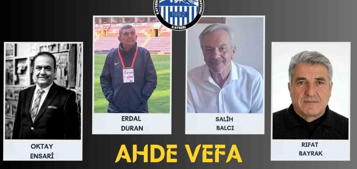 Kayseri ASKF lig gruplarına emek veren isimlerin adını verdi