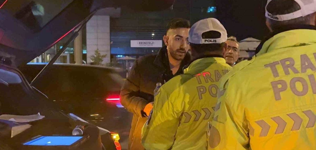 Kayseri’de refüje çıkan sürücü alkollü ve ehliyetsiz bulundu