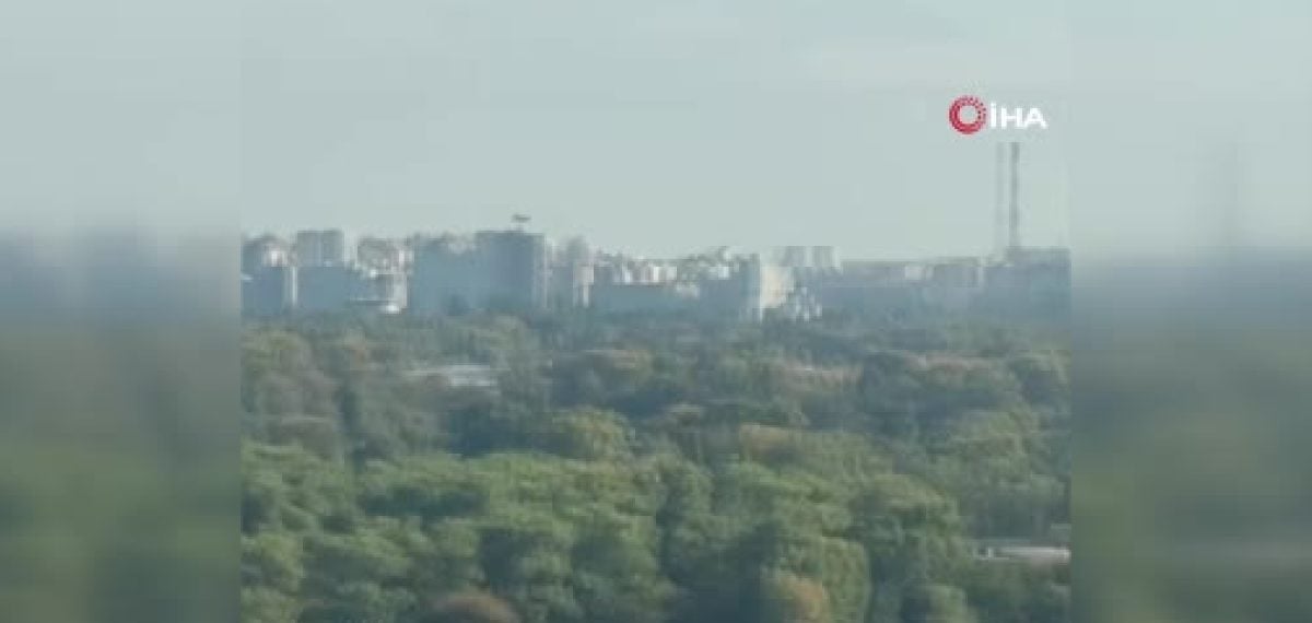 Kiev’de Pivnichnyi Köprüsü yeniden İHA hedefi olarak vuruldu