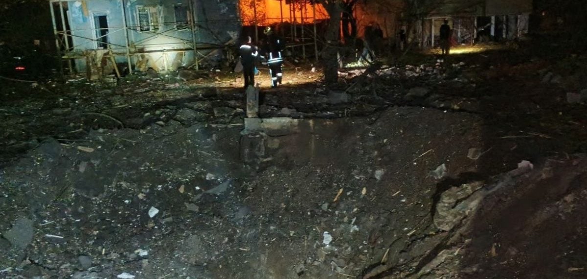 Kiev’e yapılan gece saldırısında 1 kişi öldü, çok sayıda bölge zarar gördü