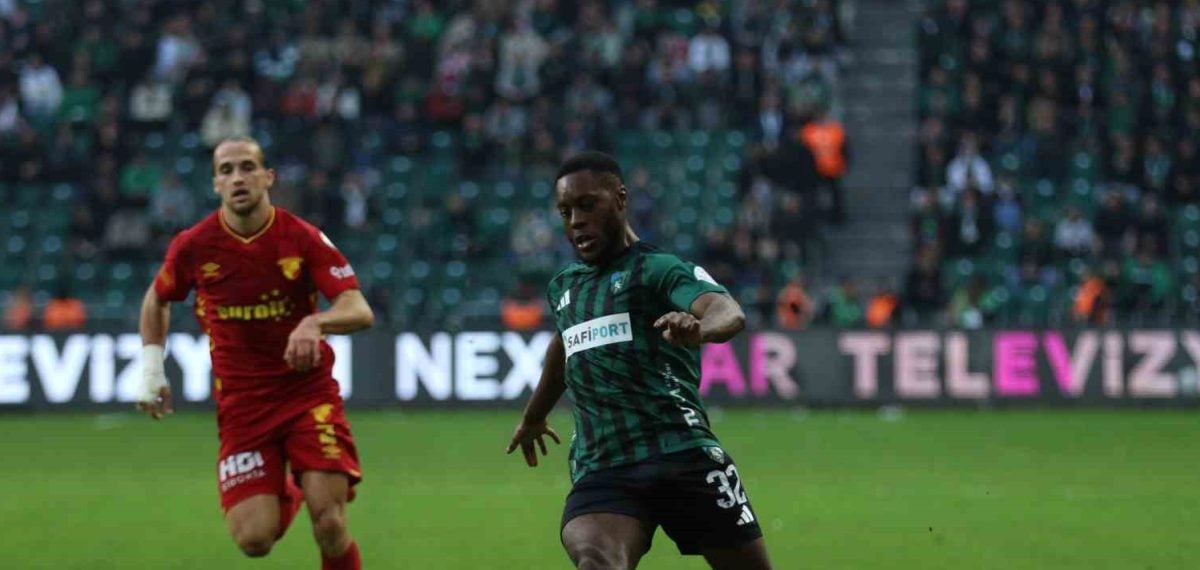 Kocaelispor evinde Göztepe karşısında 2-1 mağlup oldu