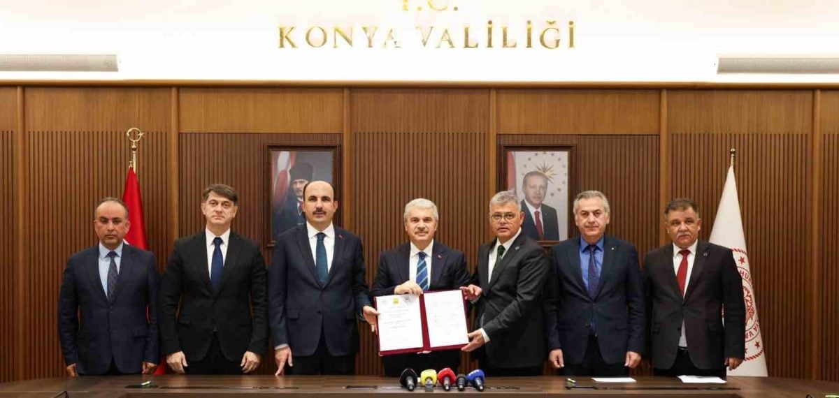 Konya’da gençlere sporla erişim sağlanmasını hedefleyen iş birliği protokolü