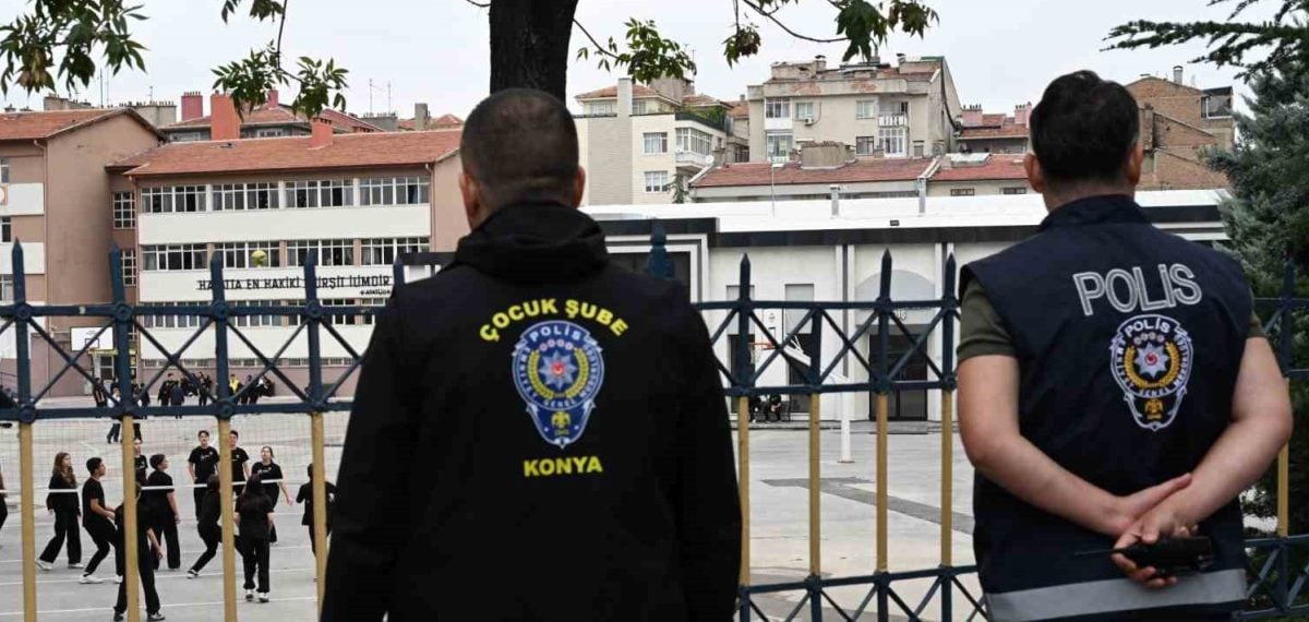 Konya’da okul çevresi denetimlerinde 25 bin 528 kişi sorgulandı