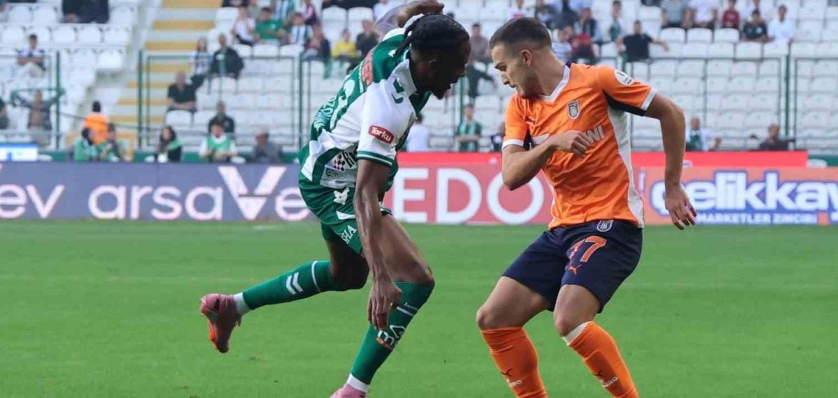 Konyaspor ile Başakşehir arasında 31. randevu Konya’da oynanıyor