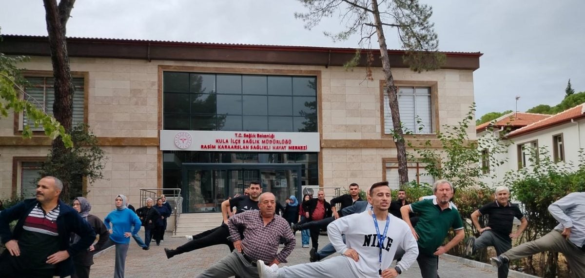 Kula’da Mahallemde Hareket Var etkinliğiyle vatandaşlara hareket çağrısı