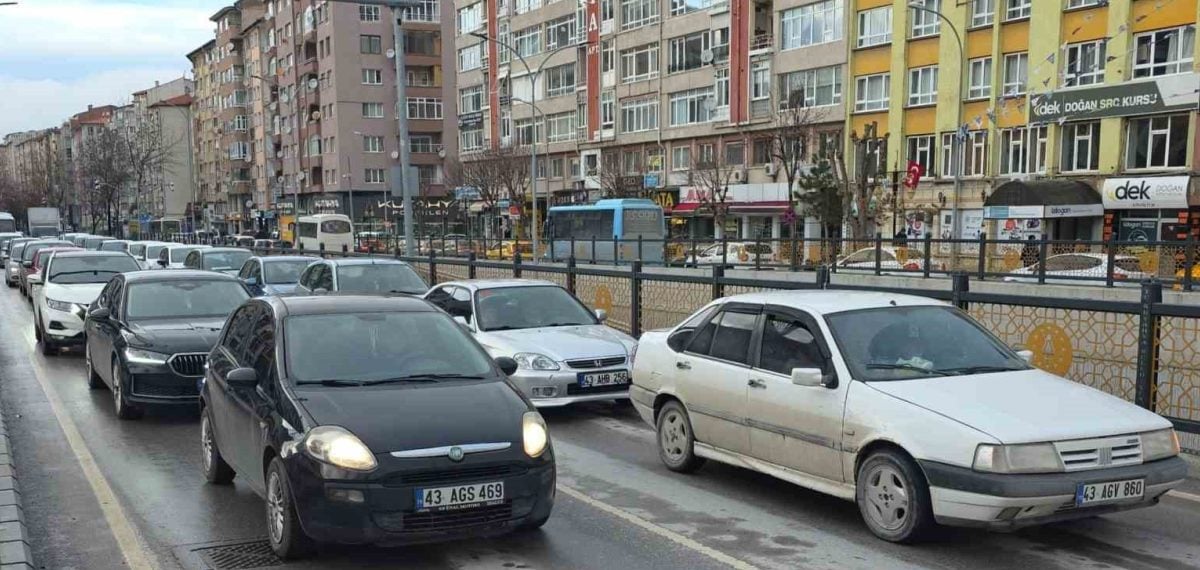 Kütahya’da otomobil sayısı son 10 yılda yüzde 34,4 arttı