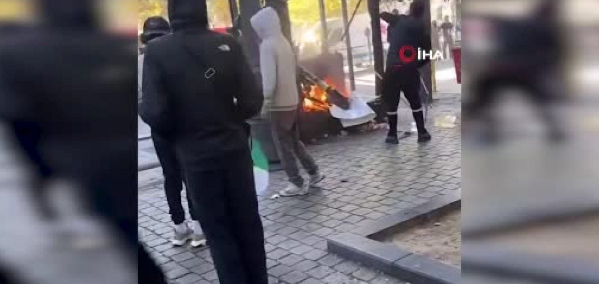 Liege’de gece süren öğrenci protestolarında 87 kişi gözaltına alındı