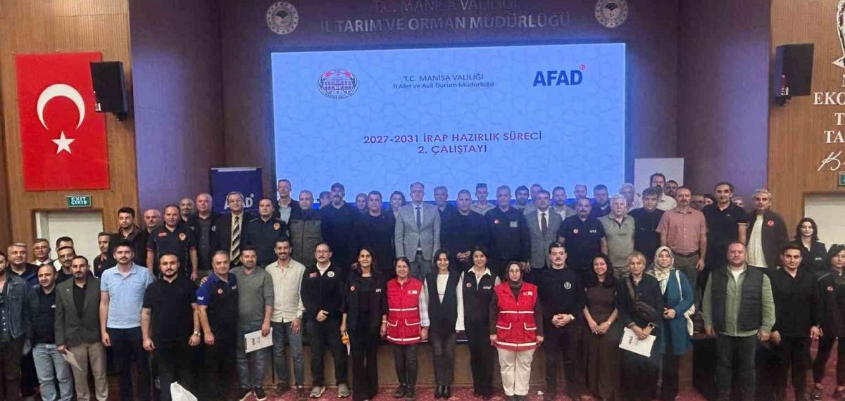 Manisa 2027-2031 İl Afet Risk Azaltma Planı ikinci çalıştay tamamlandı