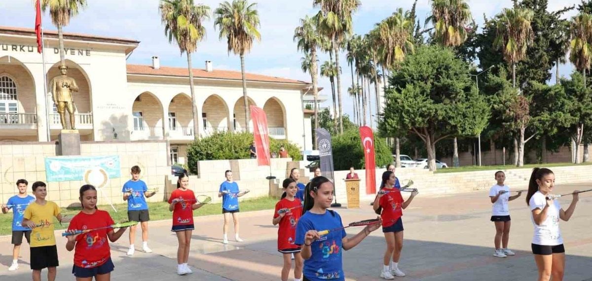 Mersin’de Amatör Spor Haftası törenle başladı ve hafta boyunca etkinlikler düzenlenecek