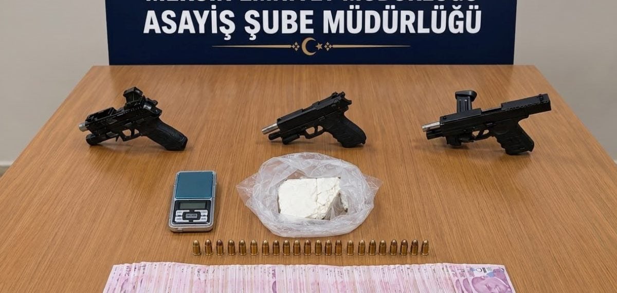 Mersin’de ev kurşunlandıktan sonra düzenlenen operasyonda iki şüpheli yakalandı