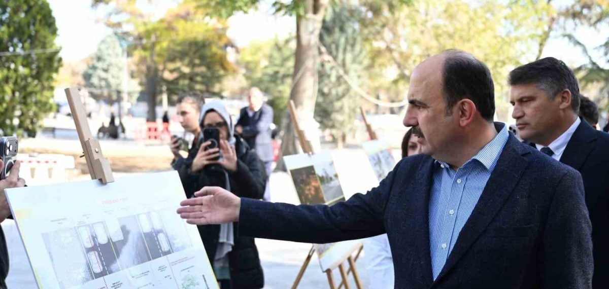 Mevlana Caddesi yenileme çalışması tamamlanmaya yakın yeni görünüm vaadediyor