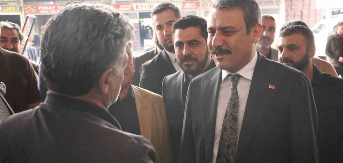MHP Diyarbakır İl Başkanı esnaf ziyaretinde Terörsüz Türkiye vurgusu