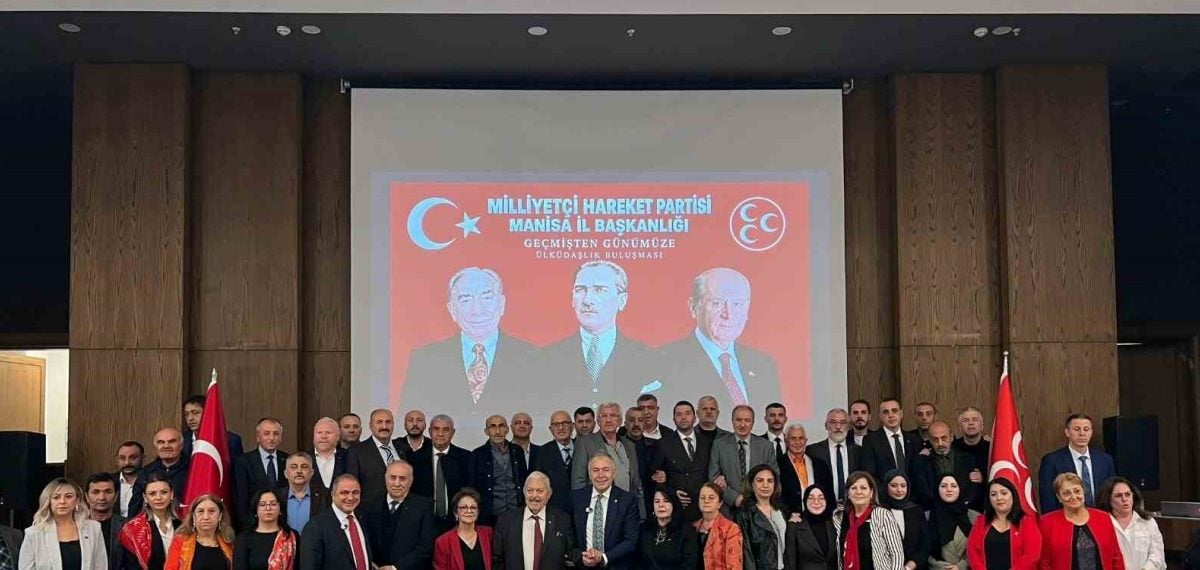 MHP Manisa teşkilatı geçmiş dönem yöneticilerini bir araya getirdi