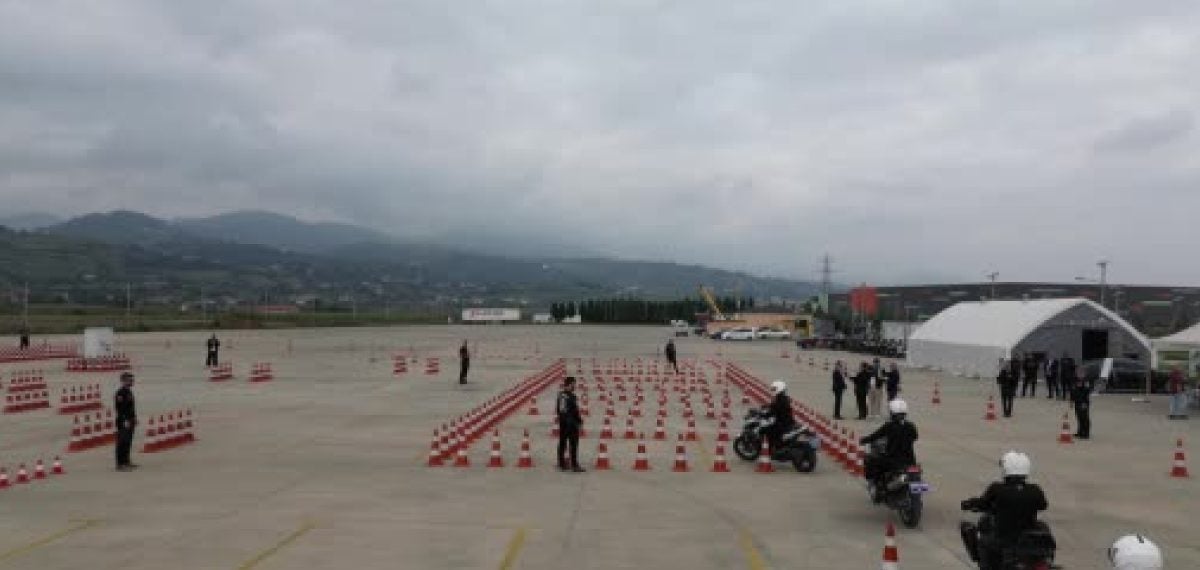 Motosikletli ambulans ekipleri Samsun’da 90 saniyede vakaya çıkıyor
