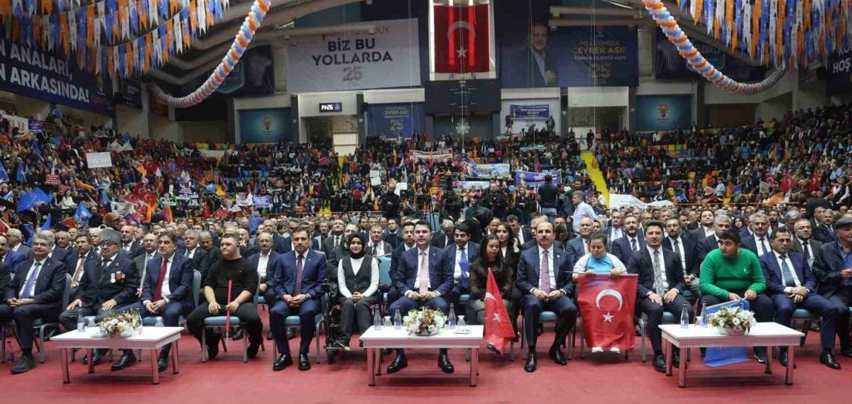 Murat Kurum Konya Buluşması’nda kentsel dönüşüm ve COP31 vurgusu