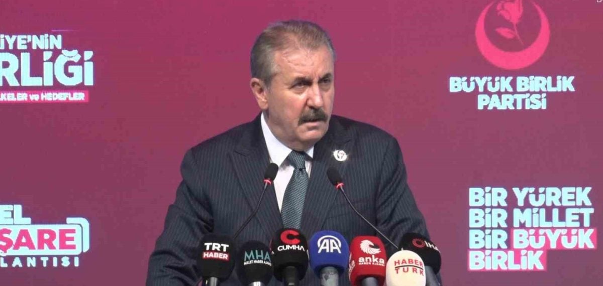 Mustafa Destici BBP’nin vizyonunu açıklayıp ekonomi ve güvenlik önceliğini vurguladı