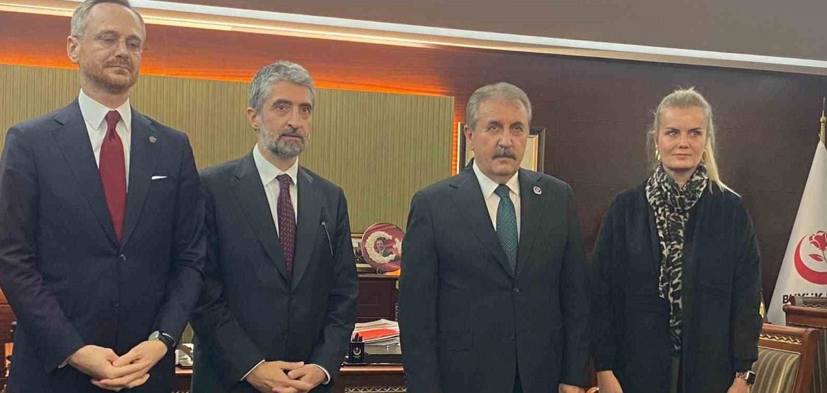 Mustafa Destici ile TÜSİAD heyeti ekonomiyi ve dış politikayı değerlendirdi