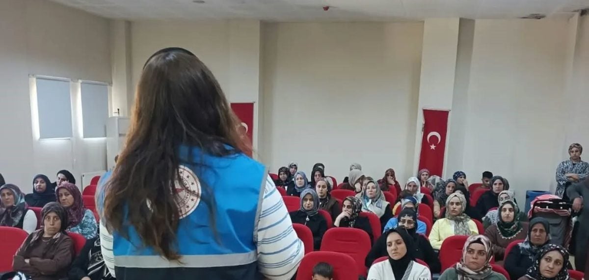 Nazilli’de kadınlara sağlık ve güvenlik eğitimiyle tarama bilgilendirmesi yapıldı
