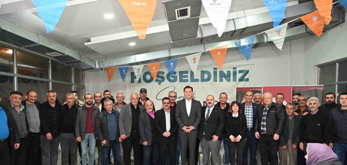 Nebi Hatipoğlu İnönü’de teşkilatla buluştu ve ziyaretlerde bulundu