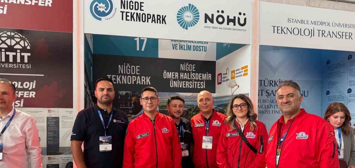 Niğde Ömer Halisdemir Üniversitesi ve Teknopark TEKNOFEST’te yenilikçi buluşlarını tanıttı